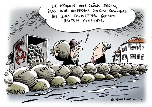 Überschwemmung Dioxin-Skandal Überschwemmung Dioxin-Skandal