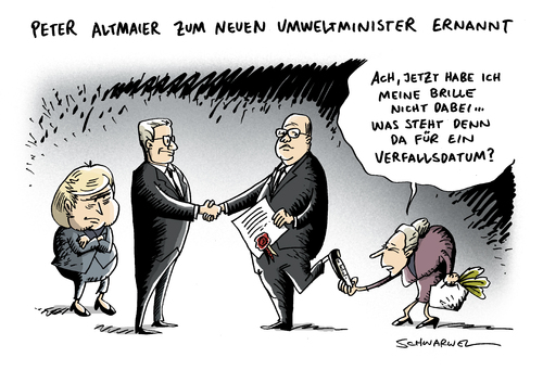 Umweltminister Altmaier Umweltminister Altmaier