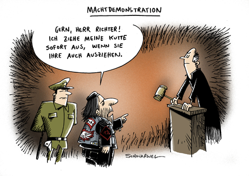 Verbot Rockerkutte Gericht Verbot Rockerkutte Gericht