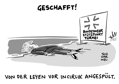 Von der Leyen nach Incirlik Von der Leyen nach Incirlik