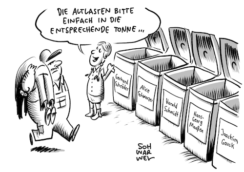 Cartoon: Vorbild Generationen (medium) by Schwarwel tagged weisheit,starsinn,vorbild,vorbildfunktion,generation,alice,schwarzer,gerherd,schröder,emma,maaßen,verfassungsschutz,politik,politiker,müll,mülltonne,abfall,harald,schmidt,joachim,gauck,rassismus,kopftuch,kopftuchdebatte,altersweisheit,weise,comedyrassistisch,sexismus,feminismus,political,correctness,ikone,lebenswerk,prostitution,bundeskanzler,bundespräsident,bürgerrechtler,afd,rechtsradikal,rechtsextremismus,ausländerfeindlichkeit,held,respektspersonen,cartoon,karikatur,schwarwel,weisheit,starsinn,vorbild,vorbildfunktion,generation,alice,schwarzer,gerherd,schröder,emma,maaßen,verfassungsschutz,politik,politiker,müll,mülltonne,abfall,harald,schmidt,joachim,gauck,rassismus,kopftuch,kopftuchdebatte,altersweisheit,weise,comedyrassistisch,sexismus,feminismus,political,correctness,ikone,lebenswerk,prostitution,bundeskanzler,bundespräsident,bürgerrechtler,afd,rechtsradikal,rechtsextremismus,ausländerfeindlichkeit,held,respektspersonen,cartoon,karikatur,schwarwel