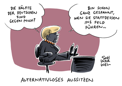 Vorzeitiger Abgang Merkels Vorzeitiger Abgang Merkels
