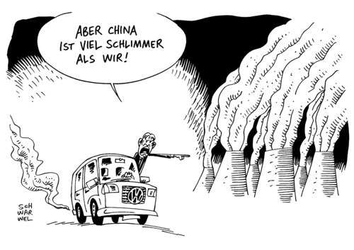 VW Abgas Skandal China