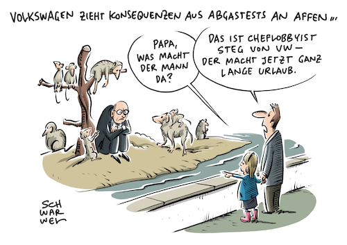 VW Abgastests an Affen VW Abgastests an Affen