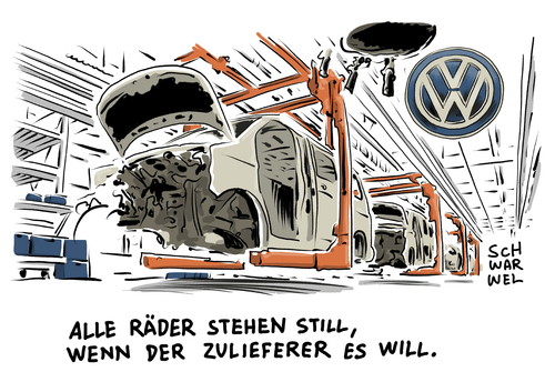 VW Streit mit Zulieferer VW Streit mit Zulieferer