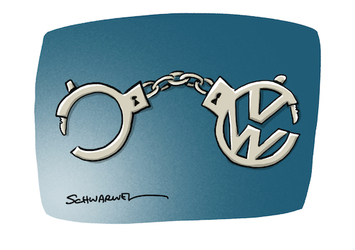 Cartoon: VW Winterkorn angeklagt (medium) by Schwarwel tagged vw,volkswagen,winterkorn,anklage,verbrechen,vergehen,recht,gesetz,dieselskandal,diesel,abgasskandal,abgasaffäre,dieselaffäre,betrug,auto,automobilindustrie,autokonzern,automobilkonzern,konzern,konzernchef,illegale,abschalteinrichtung,co2,umwelt,umweltschutz,klima,klimaschutz,haft,emmissio,emmissionswerte,dieselmotoren,softwareupdate,stickoxidwerte,abgaswerte,dieselmanipulation,kohlendioxidwerte,cartoon,karikatur,schwarwel,vw,volkswagen,winterkorn,anklage,verbrechen,vergehen,recht,gesetz,dieselskandal,diesel,abgasskandal,abgasaffäre,dieselaffäre,betrug,auto,automobilindustrie,autokonzern,automobilkonzern,konzern,konzernchef,illegale,abschalteinrichtung,co2,umwelt,umweltschutz,klima,klimaschutz,haft,emmissio,emmissionswerte,dieselmotoren,softwareupdate,stickoxidwerte,abgaswerte,dieselmanipulation,kohlendioxidwerte,cartoon,karikatur,schwarwel