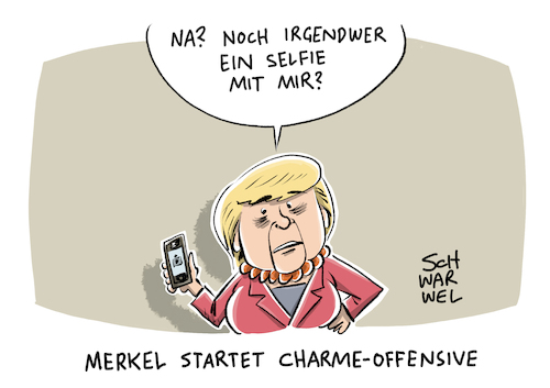 Wahlkampf Merkel Charmeoffensive Wahlkampf Merkel Charmeoffensive