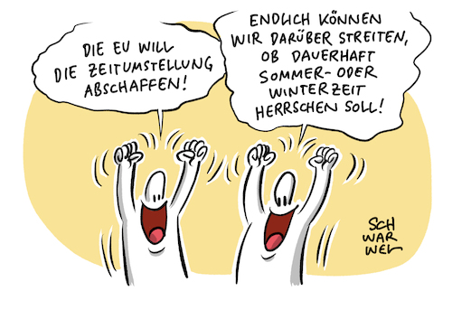 Cartoon: Zeitumstellung (medium) by Schwarwel tagged zeitumstellung,winterzeit,sommerzeit,eu,parlament,verkehrsminister,zeitzonen,cartoon,karikatur,schwarwel,zeitumstellung,winterzeit,sommerzeit,eu,parlament,verkehrsminister,zeitzonen,cartoon,karikatur,schwarwel