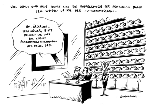 Zinsmanipulation Banken Strafe