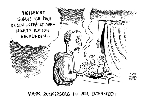 Zuckerberg Vaterschaftsurlaub