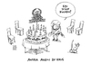 Cartoon: 10 Jahre Kanzlerin Asylpolitik (small) by Schwarwel tagged 10,jahre,kanzlerin,angela,merkel,angie,asyl,asylpolitik,flüchtlinge,flüchtlingspolitik,kanzlerschaft,karikatur,schwarwel