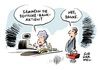 Cartoon: Absturz Deutsche Bank Aktie (small) by Schwarwel tagged absturz,deutsche,bank,aktie,börse,kurs,karikatur,schwarwel