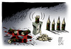 Cartoon: Attentat Charlie Hebdo Paris (small) by Schwarwel tagged attentat,charlie,hebdo,paris,anschlag,satiremagazin,tote,karikatur,schwarwel