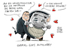 Cartoon: Automobilverband Sigmar Gabriel (small) by Schwarwel tagged automobilverband,prasident,sigmar,gabriel,auto,autokonzern,unternehmen,wirtschaft,finanzen,geld,autolobby,lobby,automobil,cartoon,karikatur,schwarwel,firma,autohersteller,job,arbeit,lohn,gehalt,funktion,umweltminister,umwelt,umweltschutz,klimaschutz