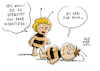 Cartoon: Bienenschädliche Insektizide (small) by Schwarwel tagged verbot,beinenschädliche,insektizide,insekten,umwelt,natur,umeltschutz,naturschutz,umweltverschmutzung,umweltzerstörung,umweltschützer,insektizid,abstimmung,eu,staaten,europäische,union,biene,bienen,tier,tiere,tierschutz,insektenschutz,neonikotinoide,bienensterben,insektengift,insektengifte,gift,gifte,umweltgift,clothianidin,thiamethoxam,imidacloprid,artenvielfalt,arten,lebensmittel,lebensmittelproduktion,saatgut,schädlinge,pflanze,pflanzen,chemikalien,schmetterlinge,nervensystem,maja,comic,film,hummel,hummeln,honigbienen,pestizid,pestizide,wildbiene,bienenkiller,cartoon,karikatur,schwarwel