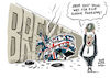 Cartoon: Brexit Austrittsverhandlungen (small) by Schwarwel tagged brexit,exit,ausstritt,eu,europäische,union,johnson,europa,england,großbritannien,grat,britain,cartoon,karikatur,schwarwel