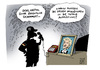 Cartoon: Bundeswehr Mängelrapport (small) by Schwarwel tagged bundeswehr,mängelrapport,von,der,leyen,ministerin,karikatur,schwarwel,soldat,armee,herr,waffe,gewalt,krieg,frieden,ukraine