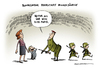 Cartoon: Bundeswehr Minderjährige Kita (small) by Schwarwel tagged bundeswehr,rekrutiert,rekrut,minderjährige,soldaten,armee,dienst,wehrdienst,waffe,krieg,frieden,gewalt,ausbildung,kita,kinder,jugendliche,arbeit,lehre,job,terror,uniform,karikatur,schwarwel,stahlhelm