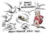 Cartoon: Cameron Nachfolge May (small) by Schwarwel tagged cameron,nachfolge,brexit,referendum,politik,great,britain,uk,großbritannien,andrea,leadsom,theresa,may,premier,england,aufgabe,kandidat,kandidatin,innenministerin,premierminister,parteivorsitz,konservative,rücktritt,karikatur,schwarwel