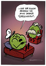 Cartoon: Cartoon von Schwarwel (small) by Schwarwel tagged cartoon,schwarwel,witz,lustig,erbse,couch