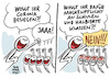 Cartoon: Corona Halbierte Klassen (small) by Schwarwel tagged corona,coronavirus,covid19,coronapandemie,pandemie,coronakrise,kontaktbeschränkungen,quarantäne,sperrstunde,alkoholverbot,reisebeschränkungen,virus,virusinfektion,coronatest,rki,neuinfektionen,gesundheitsamt,infektionsschutz,infektionsketten,mundnasenschutz,maskenpflicht,schutzmaske,hygienekonzept,hände,waschen,abstand,halten,abstandsregeln,hotspots,who,reisewarnung,mns,cartoon,karikatur,schwarwel,infektionszahlen,coronaampel,coronaapp,coronainfektionszahlen,lockdown,shutdown,virologe,drosten,gesundheitsminister,spahn,pandemiebekämpfung,schulen,lehrer,bildung,schüler,halbierte,klassen,klassenzimmer