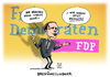 Cartoon: Dreikönigstreffen FDP (small) by Schwarwel tagged dreikönigstreffen,fdp,neue,farbe,sinnsuche,partei,lindner,karikatur,schwarwel