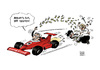 Cartoon: Ecclestone Prozess Schmiergeld (small) by Schwarwel tagged ecclestone,prozess,schmiergeld,zahlung,100,mio,millionen,karikatur,schwarwel