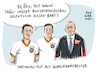 Cartoon: Erdogan Özil Gündogan (small) by Schwarwel tagged erdogan,diktatur,diktator,staatspräsident,staatsoverhaupt,meinungsfreiheit,pressefreiheit,demokratie,wahl,wahlen,wahlkampf,wahlkampfhilfe,fussball,fußball,tor,spieler,nationalspieler,nationalelf,fußballweltmeisterschaft,weltmeisterschaft,deutschland,özil,gündogan,fußballspiel,fußballteam,jogi,löw,emre,can,dfb,deutscher,fußballbund,nationaltrikot,menschenrechte,menschenrechtsverletzungen,putsch,putschversuch,akp,cartoon,karikatur,schwarwel