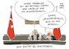 Cartoon: Erdogan Terrorverdacht (small) by Schwarwel tagged erdogan,türkei,diktatur,demokratie,säuberung,terrorverdächtige,deutsche,firmen,säuberungswelle,putsch,terror,terrorverdacht,terrorristen,krieg,missverständnis,staatschef,präsident,politik,außenpolitik,politiker,liste,deutscher,basf,mercedes,daimler,terrorliste,unternehmen,konzern,wirtschaft,geld,finanzen,wirtschaftspolitik,syrien,flüchlinge,geflüchtete,flüchtlingskrise,trump,twitter,karikatur,schwarwel