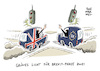 Cartoon: EU Gipfel Brexit Phase 2 (small) by Schwarwel tagged brexit,england,großbritannien,engländer,theresa,may,ausstieg,eu,europäische,union,great,britain,verhandlungen,karikatur,schwarwel,schneckentempo,schnecke,schnecken,juncker