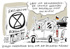 Cartoon: Extinction Rebellion Klimakrise (small) by Schwarwel tagged extinction,rebellion,klimastreik,klima,klimagegner,klimawandel,unwetter,erderwärmung,co2,ausstoß,fridays,for,future,greta,thunberg,schulstreik,schülerstreik,schülerdemo,ziviler,ungehorsam,streik,demo,demonstration,zivilgesellschaft,gewaltfrei,gewalt,polizei,klimaschutz,umweltschutz,umwelt,natur,umweltschützer,blockade,aktivist,aktivisten,klimaschutzbewegung,klimaziele,klimakatastrophe,radikalität,massenaussterben,massensterben,tiere,pflanzen,klimanotstand,notstand,cartoon,karikatur,schwarwel