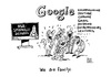 Cartoon: Google vergrößert Einfluss (small) by Schwarwel tagged google,vielzahl,projekte,berlin,vergrößerung,weltkonzern,einflussbereich,karikatur,schwarwel,nsa,spionage,skandal,suschmaschine,youtube,chrome,gmail,android,medien,internet,www,world,wide,web