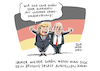 Cartoon: GroKo Halbzeit Große Koalition (small) by Schwarwel tagged groko,große,koalition,bundeskanzlerin,angela,merkel,kanzlerin,olaf,scholz,cdu,csu,union,spd,politik,politiker,innenpolitik,sozialpolitik,klimaschutz,digitalisierung,koalitionsvertrag,bundesregierung,regierung,kohleausstieg,gesetze,cartoon,karikatur,schwarwel