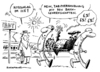 Cartoon: Hitzschlag im ICE und Bahn-Tarif (small) by Schwarwel tagged hitzschlag,ice,deutsche,bahn,tarifverhandlungen,karikatur,schwarwel