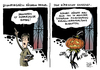 Cartoon: Käßmann Halloween Kirche (small) by Schwarwel tagged käßmann,halloween,kirche,kommerz,humbug,gefährdung,reformationstag,karikatur,schwarwel,jack,kürbiskopf,kürbis,feiertag,bischof