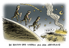 Cartoon: Kampf gegen den IS Tornados (small) by Schwarwel tagged kampf,terrormiliz,is,russland,terror,miliz,soldaten,armee,waffen,gewalt,islamischer,staat,obama,putin,angriff,krieg,syrien,tot,tod,karikatur,schwarwel,kampfjets,jet,verbündete,tornados