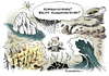 Cartoon: Klimakatasrophe Brände Flut (small) by Schwarwel tagged klimakatasrophe,klima,katastrophe,brand,brände,russland,abgebrochener,gletscher,flut,überflutung,sachsen,karikatur,schwarwel