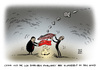 Cartoon: Klimaschutz China USA Klimaziele (small) by Schwarwel tagged klimaschutz,china,usa,klimaziele,wetter,karikatur,schwarwel