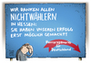 Cartoon: Kommunalwahl in Hessen AfD (small) by Schwarwel tagged kommunalwahl,in,hessen,afd,sorge,dauerphänomen,partei,wahl,karikatur,schwarwel,nichtwähler,wähler,rechtspopulistisch,rechtspopulismus,frauke,petry,alternative,für,deutschland,flüchtlinge,geflüchtete