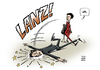 Cartoon: Lanz Wagenknecht (small) by Schwarwel tagged markus,lanz,zdf,sarah,wagenknecht,die,linke,interview,tv,fernsehen,bumerang,petition,rundfunkgebühr,karikatur,schwarwel,moderator,politikerin,partei,talkshow,sahra,stern,redakteur,jörges,politische,neutralität