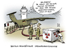 Cartoon: Mali Militäreinsatz Flugzeuge (small) by Schwarwel tagged mal,militär,einsatz,truppenflugzeug,bundestag,soldat,armee,bundeswehr,flugzeug,transport,deutschland,frankreich,krieg,atom,atomkraftwerk,karikatur,schwarwel