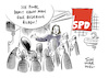 Cartoon: Nahles GroKo Sondierung (small) by Schwarwel tagged groko,große,koalition,bundestagswahl,2017,wahl,spd,partei,parteien,cdu,csu,fdp,die,linke,grüne,nahles,martin,schulz,zwergensuaftsand,regierungsbildung,neuwahlen,nogroko,jusos,landesparteitag,merkel,klo,toilette,politik,deutschland,politiker,politikerin,parteichefin,sondierung,sondierungsgespräche,thesenpapier,sondierungspapier,fraktion,fraktionschefin,parteilinke,koalitionsverhandlungen,sonderparteitag,karikatur,schwarwel