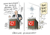 Cartoon: NATO Stützpunkt Incirlik (small) by Schwarwel tagged nato,stützpunkt,incirlik,türkei,türkischer,außenminister,bundeswehr,soldat,soldaten,heer,armee,krieg,erdogan,besuchsverbot,abgeordnete,kampf,terrormiliz,is,islamischer,staat,karikatur,schwarwel