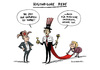 Cartoon: Obama Rede in Warschau (small) by Schwarwel tagged obama,rede,warschau,zeiten,imperien,putin,könig,imperium,merkel,us,usa,russland,deutschland,historische,karikatur,schwarwel