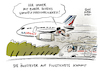 Cartoon: Ökosteuer auf Flugtickets (small) by Schwarwel tagged klimaschutz,klima,umwelt,umweltschutz,natur,umweltzerstörung,klimawandel,ökosteuer,flugtickets,ökologie,fliegen,flugzeug,urlaub,bahn,flieger,air,france,frankreich,bahnverkehr,fluggesellschaft,preis,preise,kerosin,kerosinsteuer,cartoon,karikatur,schwarwel