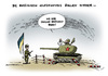 Cartoon: Ostukraine russische Militärs (small) by Schwarwel tagged ostukraine,russische,militärs,ukraine,russlad,putin,separatist,front,panzer,armee,heer,soldaten,karikatur,schwarwel,krieg,gewalt,waffen,grenze