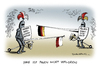 Cartoon: Polen fordert Gespräch (small) by Schwarwel tagged polen,gespräch,kampf,streit,deutsch,deutscher,botschafter,deutschland,kritik,antipolnische,äußerung,karikatur,schwarwel,gesetzesänderung,warschau,regierung,waszczykowski,mediengesetz,bitte,einbestellung