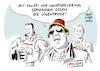 Cartoon: Pressefreiheit in Sachsen Pegida (small) by Schwarwel tagged pegida,demo,demonstration,journalist,journalismus,kamera,aufnahme,zdf,frontal,medien,sächsischer,ministerpräsident,unseriös,dresden,sachsen,braun,rechtsextremismus,rechtsextrem,polizei,polizeigewalt,polizeistaat,angela,merkel,bundeskanzlerin,besuch,arndt,ginzel,mdr,21,politikmagazin,festnahme,behinderung,dreharbeiten,minister,michael,kretzschmar,cdu,pressefreiheit,meinungsfreiheit,presse,lügenpresse,berichterstattung,straftat,polizeiliche,maßnahme,afd,alternative,für,deutschland,rassisten,rassismus,rechtspopulisten,rechtspopulismus,cartoon,karikatur,schwarwel