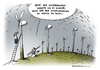 Cartoon: Rot Schwarz Energiewende (small) by Schwarwel tagged rot,schwarz,kürzung,förderung,energiewende,windrad,solar,einsparung,natur,umwelt,öko