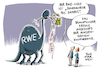 Cartoon: RWE Negativpreis NABU (small) by Schwarwel tagged rwe,hambacher,forst,hambi,bleibt,nabu,naturschutzbund,negativpreis,dinosaurer,des,jahres,preis,preisverleihung,auszeichnung,umwelt,umweltzerstörung,umweltschutz,umweltschützer,natur,wald,baumhaus,baumhäuser,rolf,schmitz,chef,rodung,polizei,polizeigewalt,klima,klimawandel,klimapolitik,umwweltpolitik,braunkohle,braunkohleabbau,klimaschutz,kohle,kohleausstieg,abholzung,nachhaltigkeit,energiekonzern,kohlekraftwerke,umweltverschmutzung,trophäe,naturschutz,razzia,waldbesetzung,klimagerechtigkeit,gewalt,staatsgewalt,schusswaffe,schusswaffen,hunderschaft,polizeihundertschaft,demo,demonstration,cartoon,karikatur,schwarwel